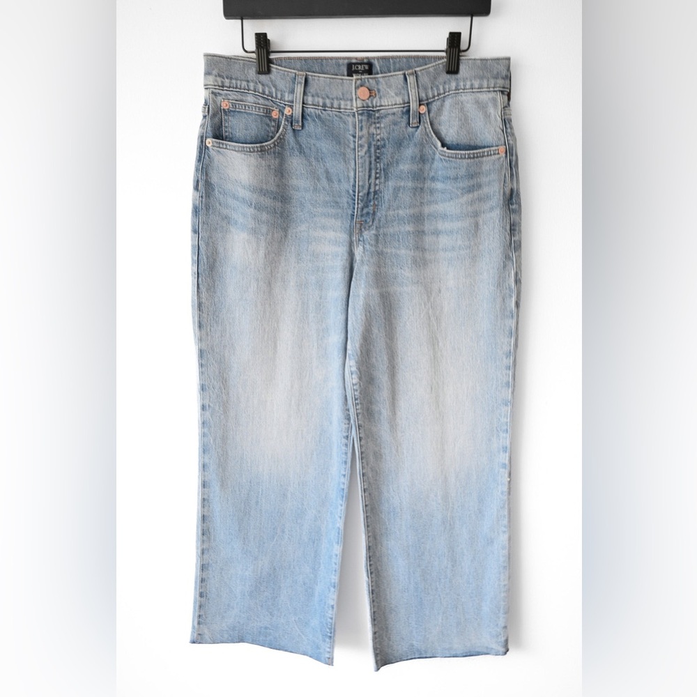 J Crew Wide Leg Crop Jean NWT